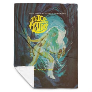 The Ice Maiden Throw Blanket